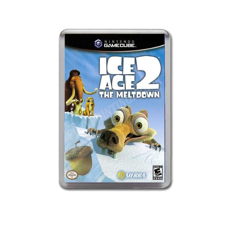Ice Age 2 The Meltdown Style Inspired Game Gamecube Retro Video Gaming Magnet