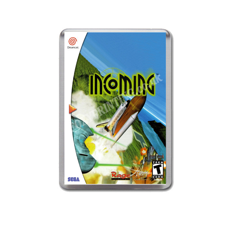 Incoming Sega Dreamcast Style Inspired Retro Game Magnet