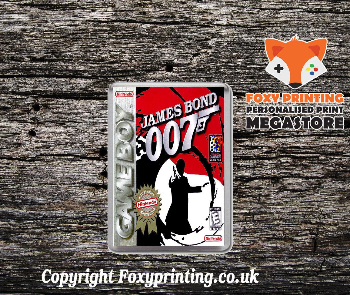 Jamesbond007 Retro Gaming Magnet