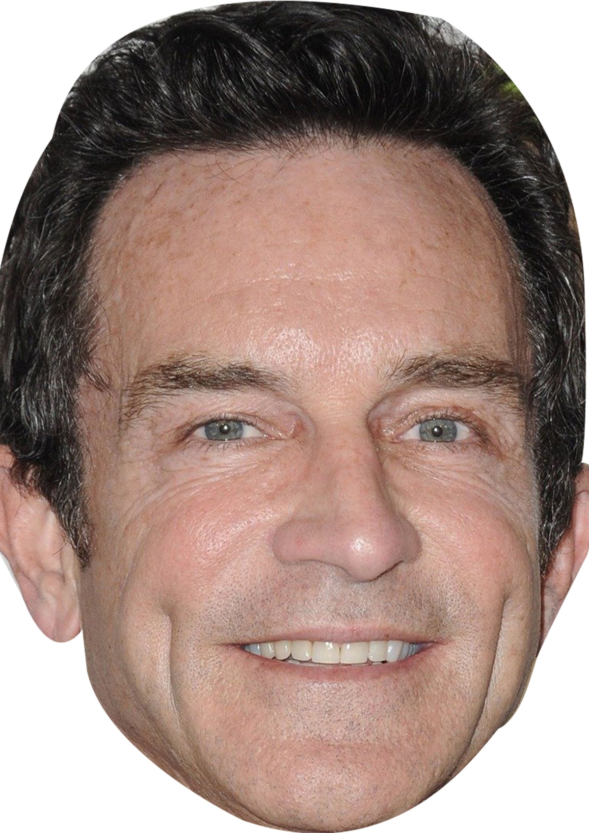 Jeff Probst Face Mask β Fancy Dress Cardboard Costume Mask β Jeff Probst Face Mask