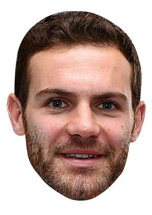 Juan Mata Face Mask – Fancy Dress Cardboard Costume Mask – Juan Mata Face Mask
