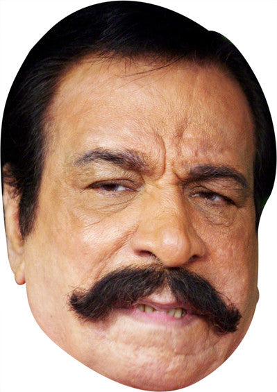 Kader Khan Face Mask – Fancy Dress Cardboard Costume Mask