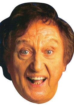 Ken Dodd Face Mask – Fancy Dress Cardboard Costume Mask