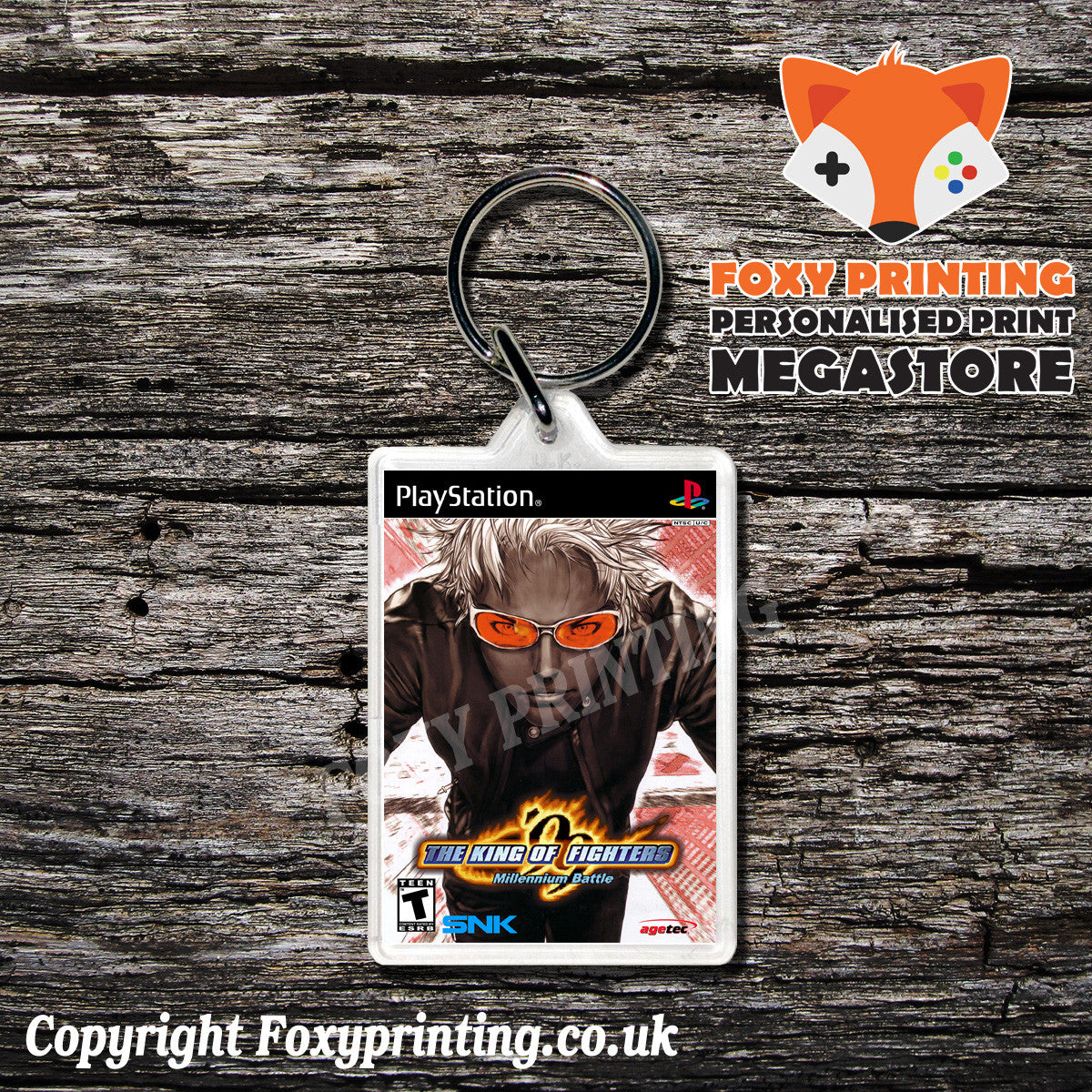 King Of Fighters 99 2 - PS1 Playstation 1 Game Inspired Retro Gaming Magnet