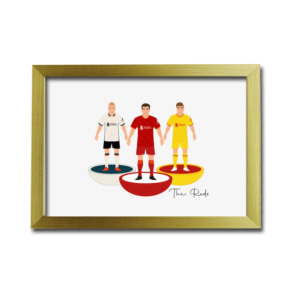 Liverpool Football Club gift - Tiny Men Big Balls Poster