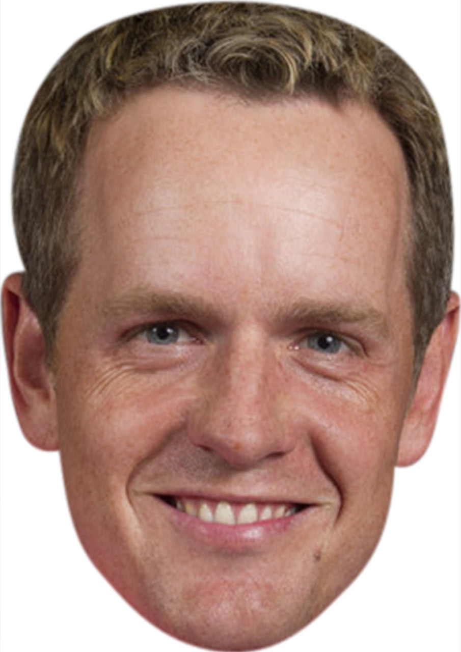 Luke Donald GOLF 2018 Celebrity Face Mask Fancy Dress Cardboard Costume Mask β Luke Donald GOLF 2018 Face Mask