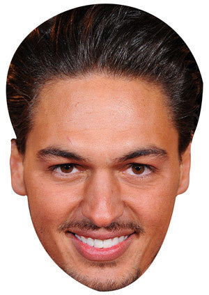 Mario Falcone TOWIE Celebrity Face Mask Fancy Dress Cardboard Costume Mask