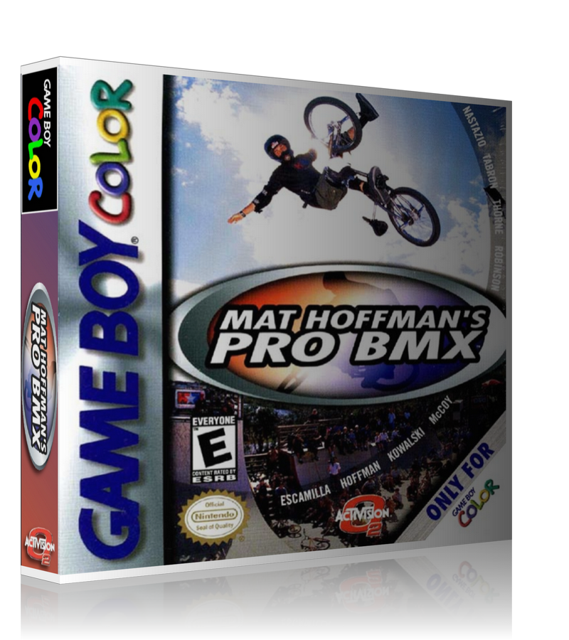 Gameboy Color Mat Hoffmans Pro BMX Game Cover To Fit A UGC Style Replacement Game Case – Gameboy Color Case product image 1