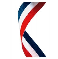 Medal Ribbon Red White Blue (MR001) β Medal Ribbon Red White Blue MR001