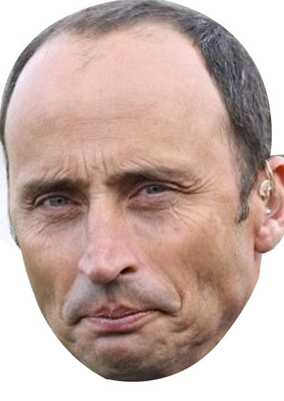 Nasser Hussain Face Mask – Fancy Dress Cardboard Costume Mask