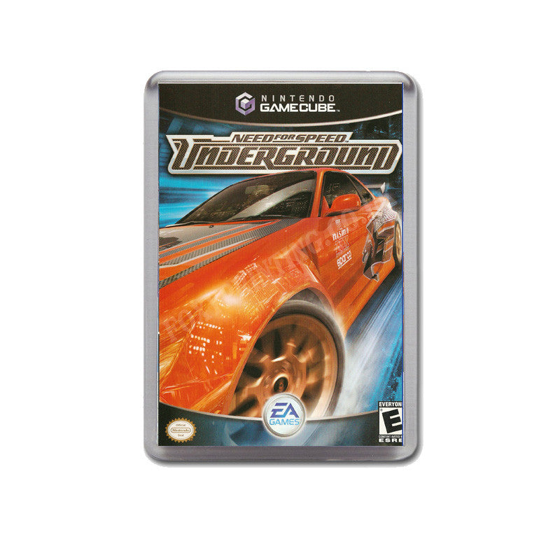Need For Speed Underground Style Inspired Game Gamecube Retro Video Gaming Magnet