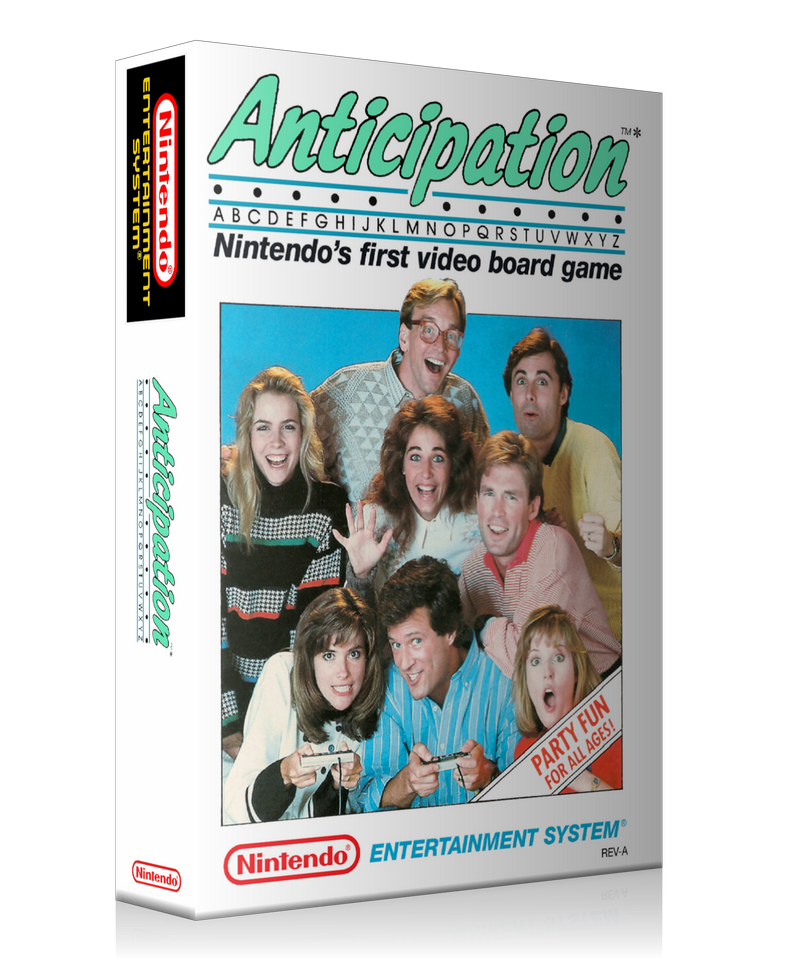 NES Anticipation Retail Game Cover To Fit A UGC Style Replacement Game Case β Nintendo NES Case product image 1