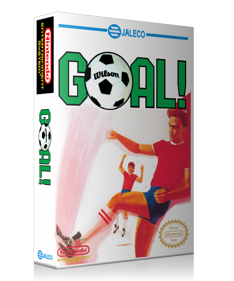 NES Goal Retail Game Cover To Fit A UGC Style Replacement Game Case – Nintendo NES Case product image 1