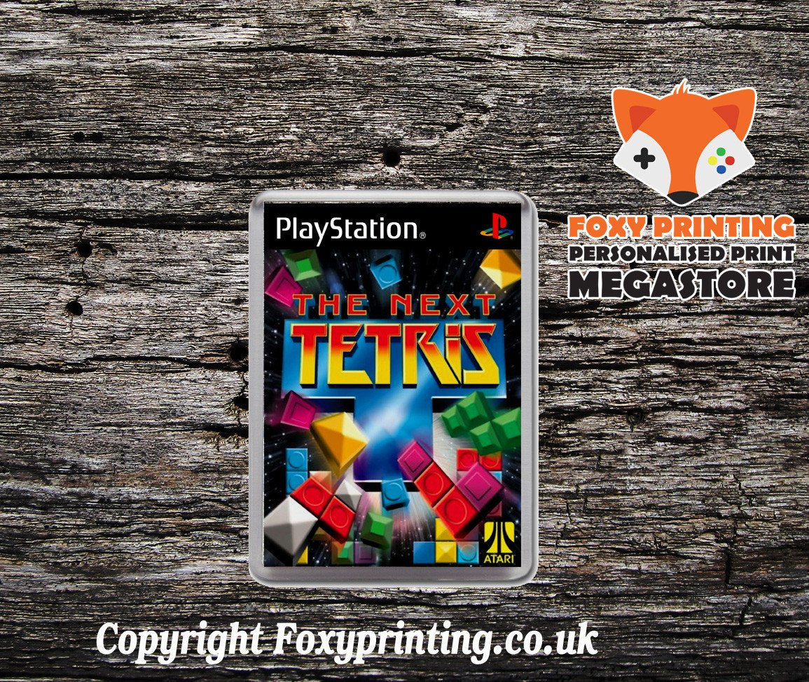 Next Tetris Eu - PS1 Playstation 1 Game Inspired Retro Gaming Magnet