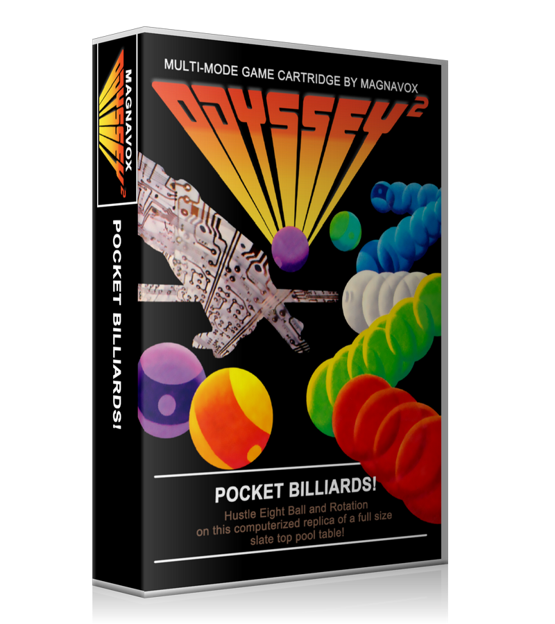 Pocket Billiards Oddesey REPLACEMENT Game Case Or Cover