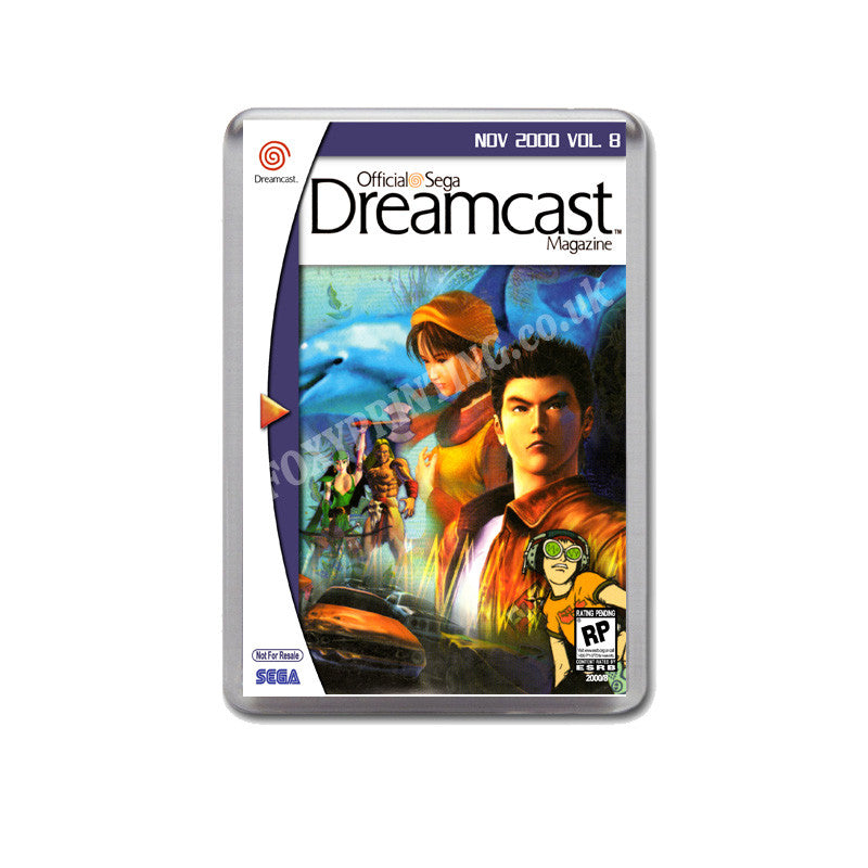 Odcm Vol 8 Sega Dreamcast Style Inspired Retro Game Magnet