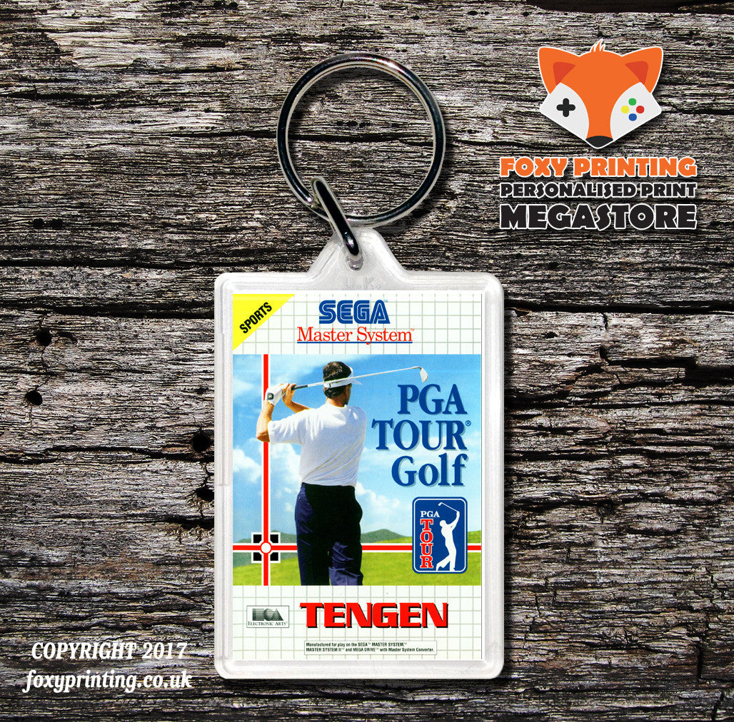 Pga Tour Golf - Sega Master System Keyring
