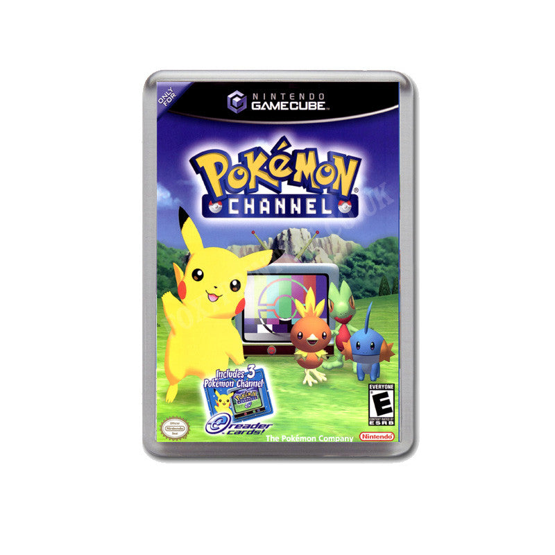 Pokemon Channel Style Inspired Game Gamecube Retro Video Gaming Magnet