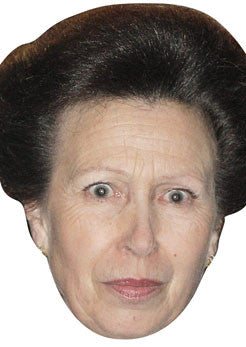 Princess Margaret Face Mask – Fancy Dress Cardboard Costume Mask