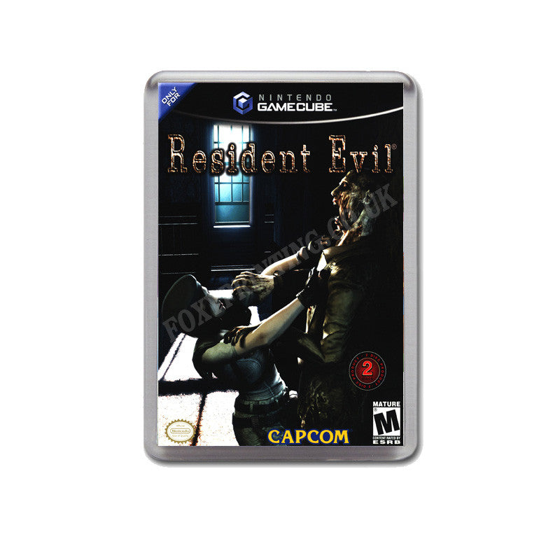 Resident Evil Style Inspired Game Gamecube Retro Video Gaming Magnet