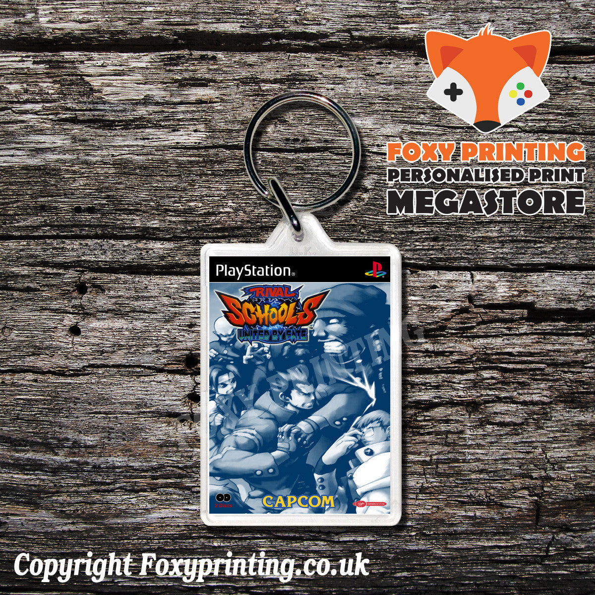 Rival Schools 2_Eu - PS1 Playstation 1 Game Inspired Retro Gaming Magnet