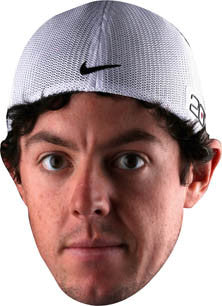 Rory Mcilroy2 GOLF 2018 Celebrity Face Mask Fancy Dress Cardboard Costume Mask
