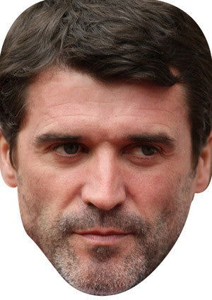 Roy Keane 4 Face Mask – Fancy Dress Cardboard Costume Mask