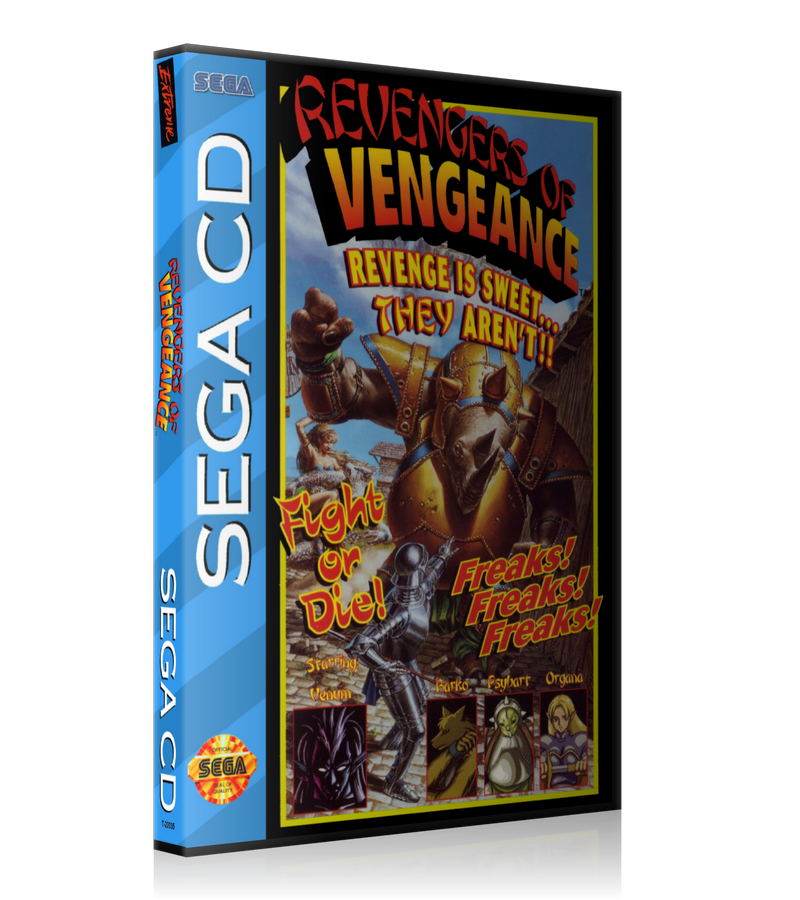 Revengers of vengeance REPLACEMENT Retro Gaming Case