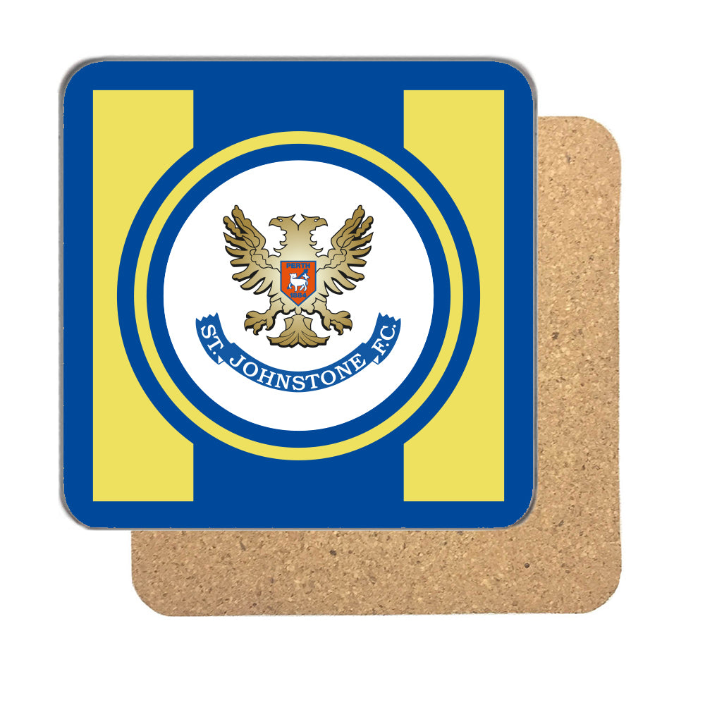 Personalized St. Johnstone Football Drinks Coaster