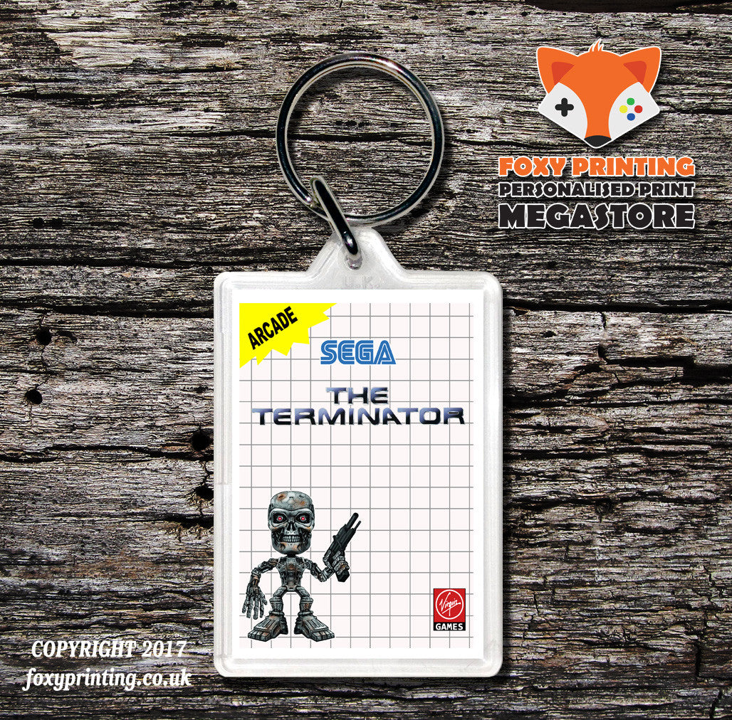 Terminator Custom - Sega Master System Keyring