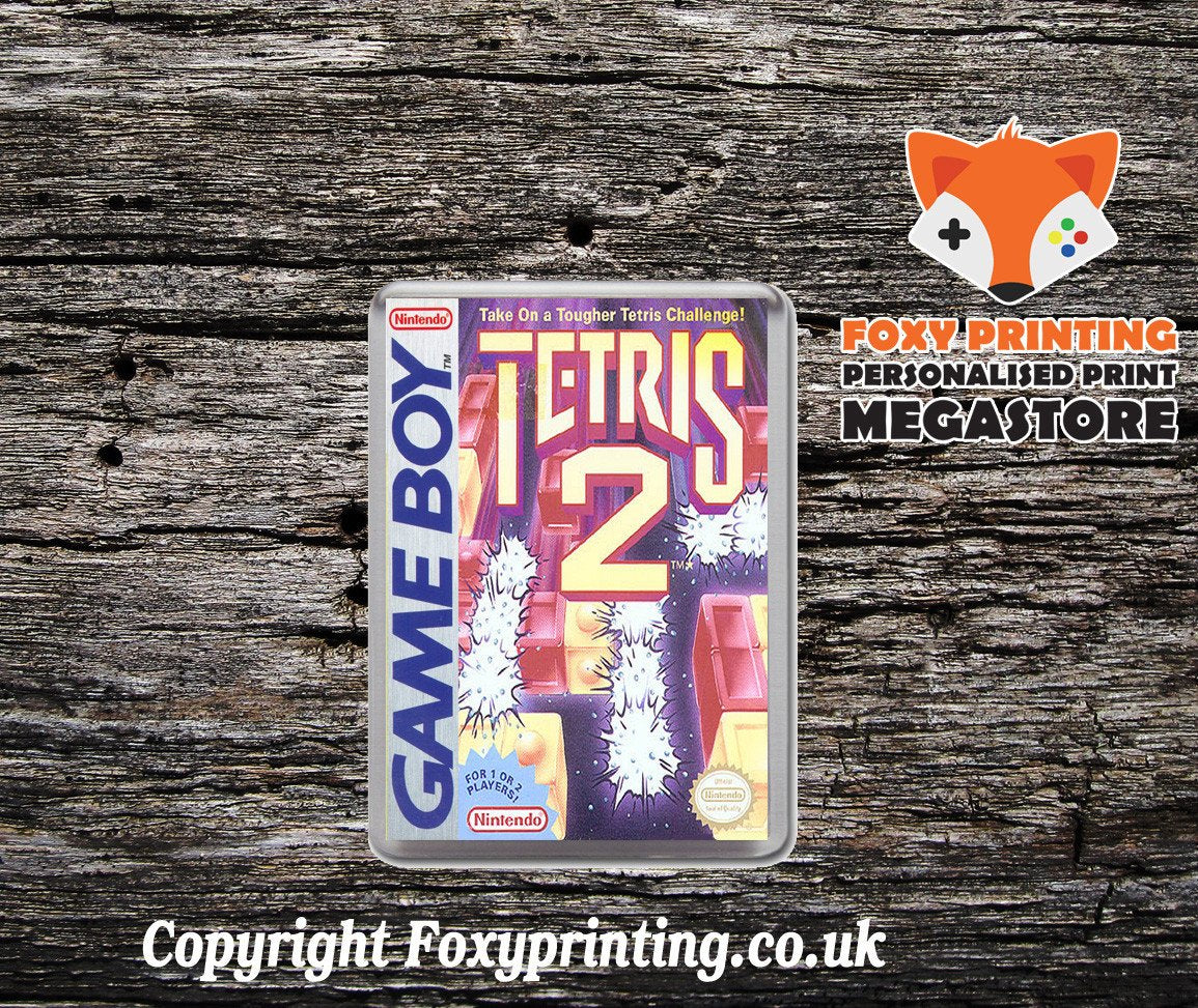 Tetris2 Retro Gaming Magnet