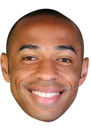 Thierry Henry Face Mask – Fancy Dress Cardboard Costume Mask – Thierry Henry Face Mask