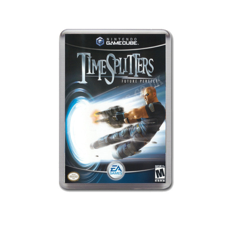 Time Splitters Future Perfect Style Inspired Game Gamecube Retro Video Gaming Magnet