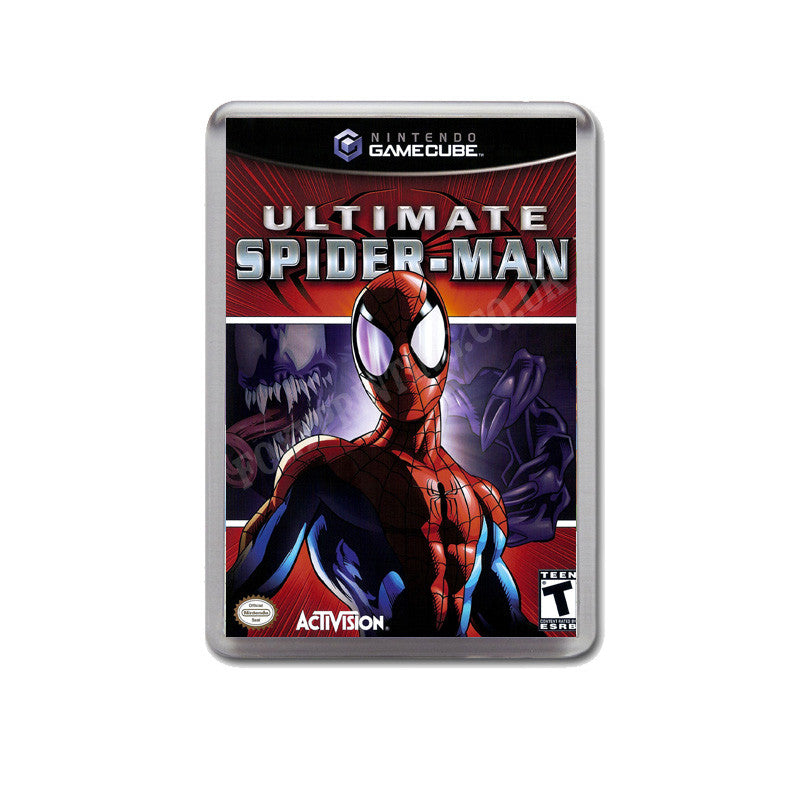 Ultimate Spiderman Style Inspired Game Gamecube Retro Video Gaming Magnet
