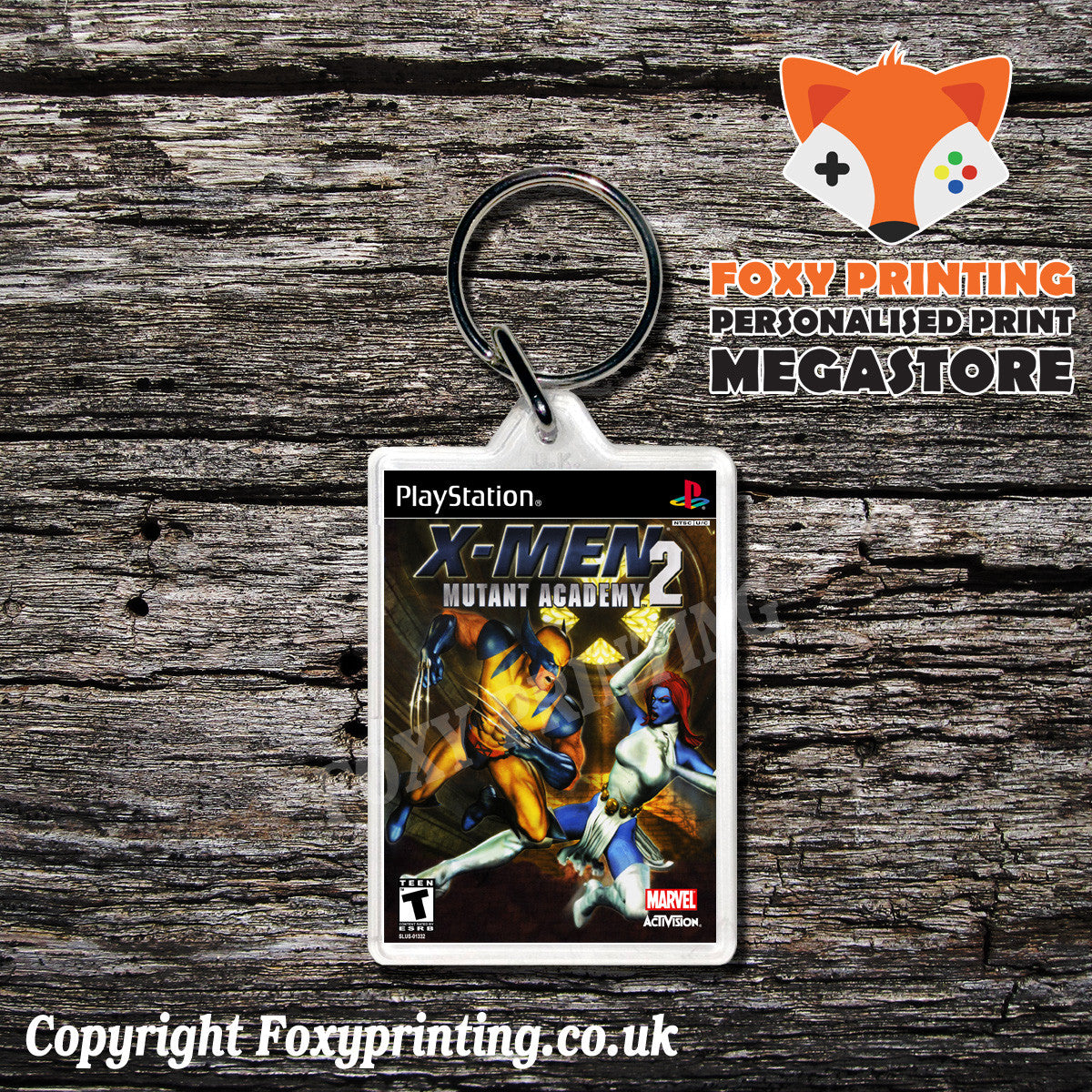 Xmen Mutant Academy2 - PS1 Playstation 1 Game Inspired Retro Gaming Magnet