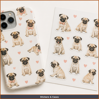 Stickers, cases & covers – personalised gifts from Foxy Printing