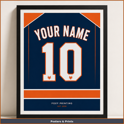 Posters & Printed Signature Prints – personalised gifts from Foxy Printing