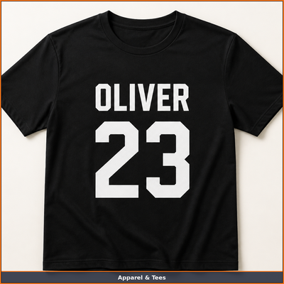 Apparel & tees – personalised gifts from Foxy Printing