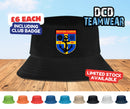 Personalised Custom Football Club Bucket Hat