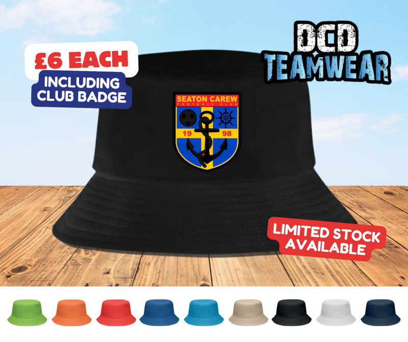 Personalised Custom Football Club Bucket Hat