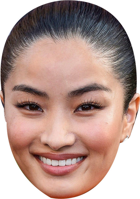 Anna Sawai Golden Globes 2025 Celebrity Face Masks - Hollywood-Themed Fancy Dress Party Accessories