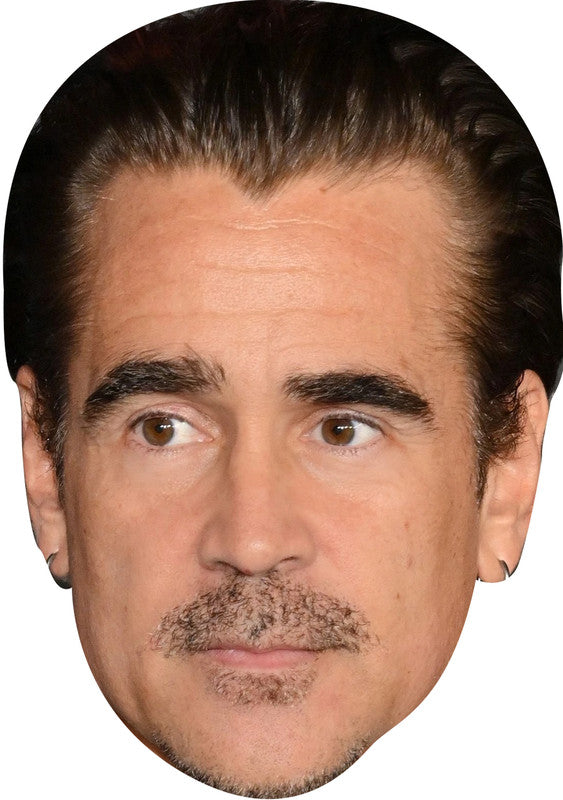 Colin Farrell Golden Globes 2025 Celebrity Face Masks - Hollywood-Themed Fancy Dress Party Accessories