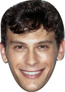 Cooper Koch Golden Globes 2025 Celebrity Face Masks - Hollywood-Themed Fancy Dress Party Accessories