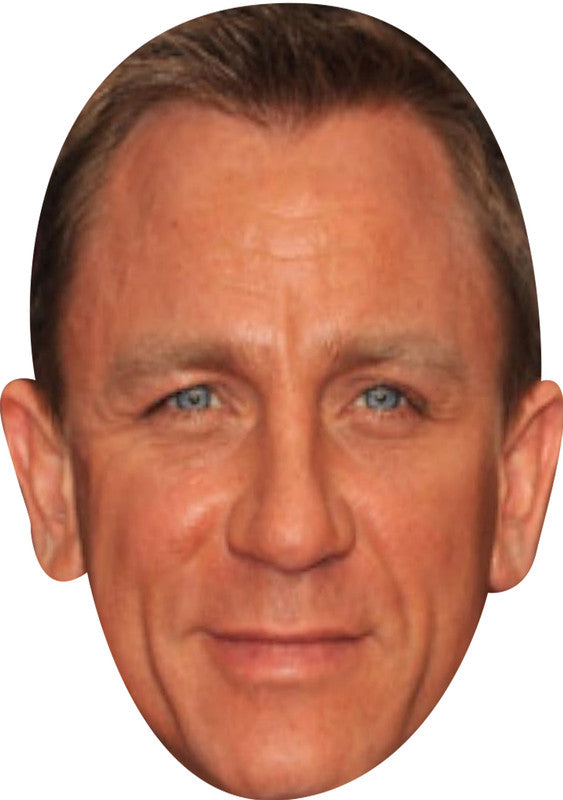 Daniel Craig Golden Globes 2025 Celebrity Face Masks - Hollywood-Themed Fancy Dress Party Accessories