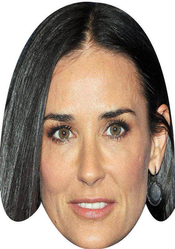 Demi Moore Golden Globes 2025 Celebrity Face Masks - Hollywood-Themed Fancy Dress Party Accessories