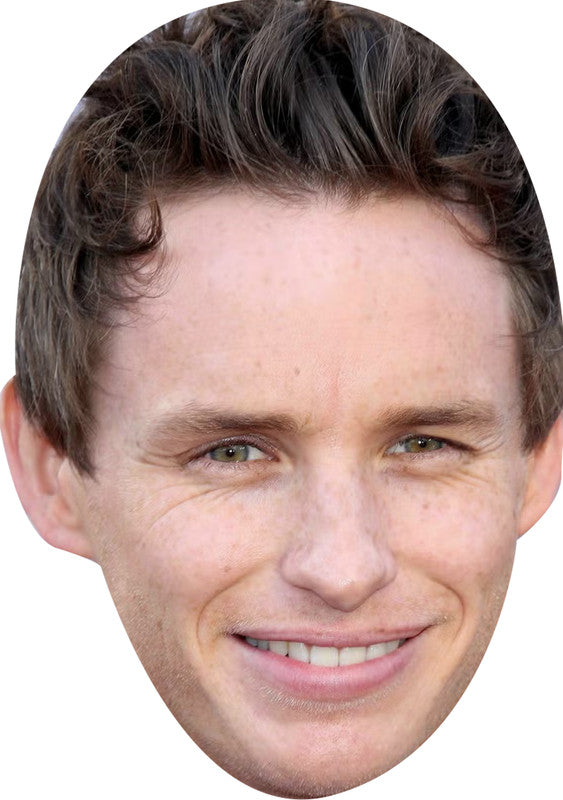 Eddie Redmayne Golden Globes 2025 Celebrity Face Masks - Hollywood-Themed Fancy Dress Party Accessories