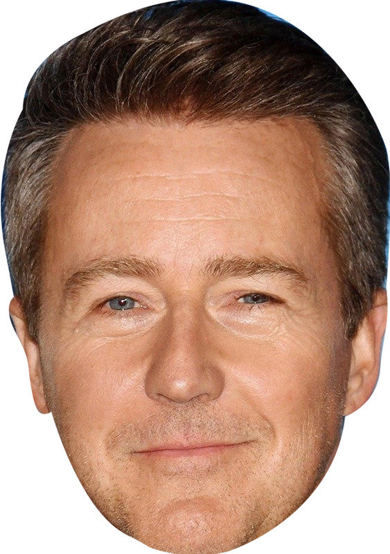 Edward Norton Golden Globes 2025 Celebrity Face Masks - Hollywood-Themed Fancy Dress Party Accessories