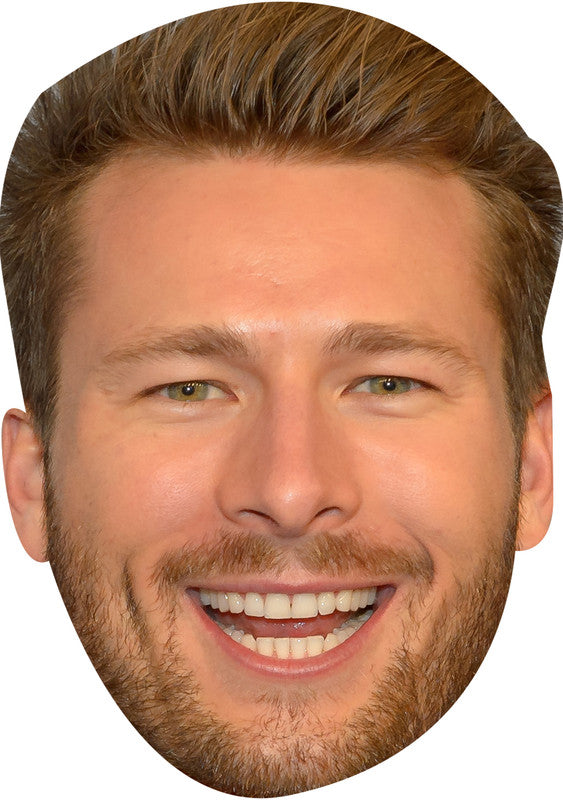 Glen Powell Golden Globes 2025 Celebrity Face Masks - Hollywood-Themed Fancy Dress Party Accessories