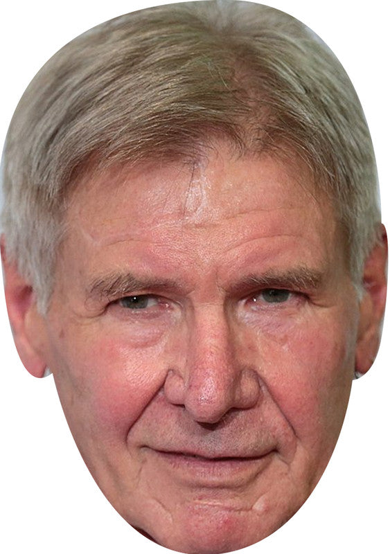 Harrison Ford Golden Globes 2025 Celebrity Face Masks - Hollywood-Themed Fancy Dress Party Accessories