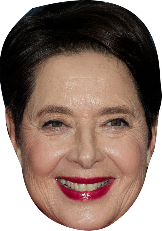 Isabella Rossellini Golden Globes 2025 Celebrity Face Masks - Hollywood-Themed Fancy Dress Party Accessories